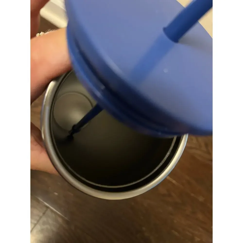 Farm Rio + Starbucks Blue Banana Mix Vibrant Stainless Cold Cup Tumbler 24 oz
